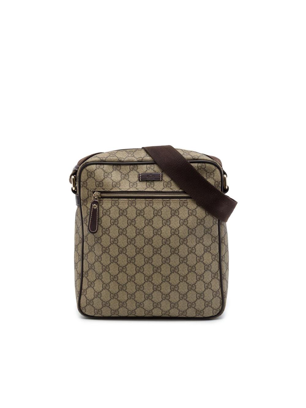 Gucci Gg Supreme Crossbody Pre-Loved #375453G56B